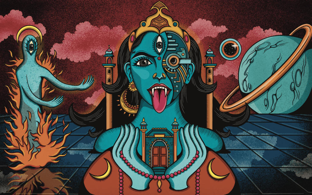 Tasavvur Issure #001 Cover by Samya Arif